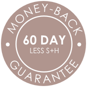 60-Day Money Back Guarantee less shipping and handling